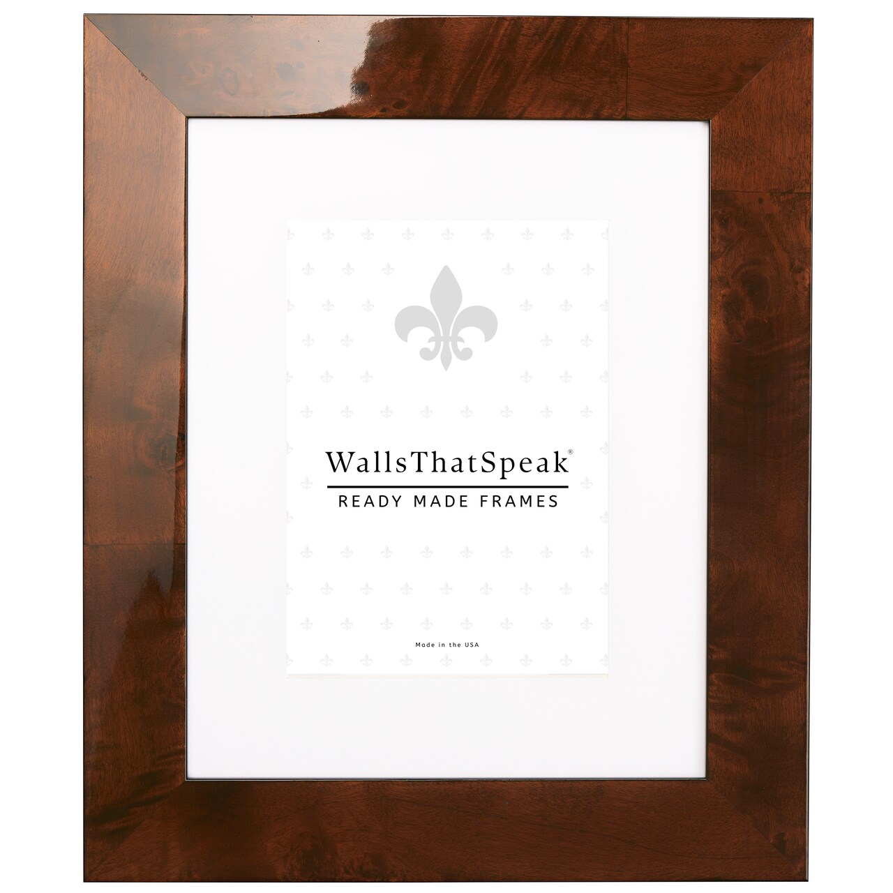 24x36 Matted Picture Frame, Innovations 1.5 Inch Wood Moulding, Wall Display Frame for Art, Posters, or Photos by wallsthatspeak